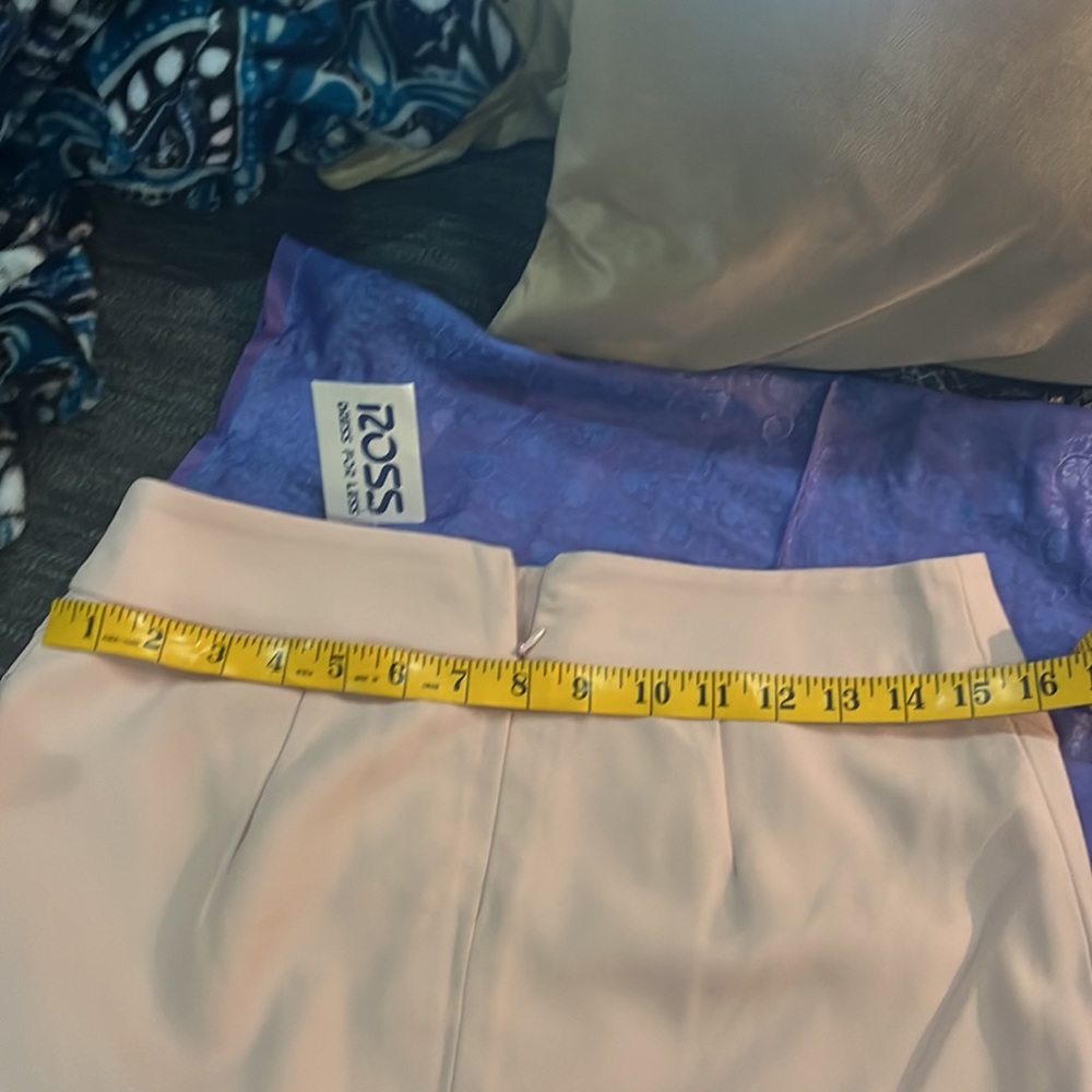blush colored pencil skirt size medium - Picture 3 of 5